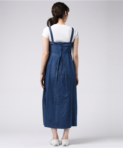 TSUMORI CHISATO（ツモリチサト）の「C/Lﾃﾞﾆﾑ（ワンピース・レディース・ネイビー・02）」の6枚目の写真