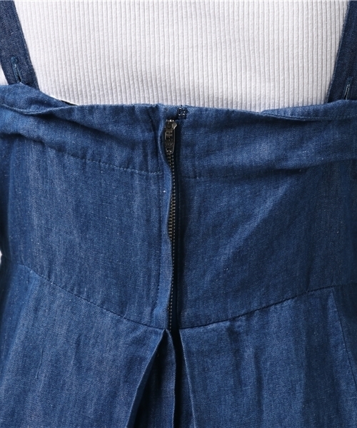 TSUMORI CHISATO（ツモリチサト）の「C/Lﾃﾞﾆﾑ（ワンピース・レディース・ネイビー・02）」の9枚目の写真