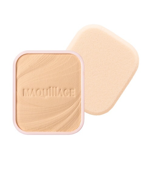 MAQuillAGE（マキアージュ）の「マキアージュ　ドラマティックパウダリー　ＵＶ　ベージュオークル10　（レフィル）　黄みよりで明るめの肌色（ファンデーション・レディース・ベージュ・フリー）」の2枚目の写真