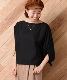 un dix cors | 袖リボンドルマンブラウス(シャツ/ブラウス)