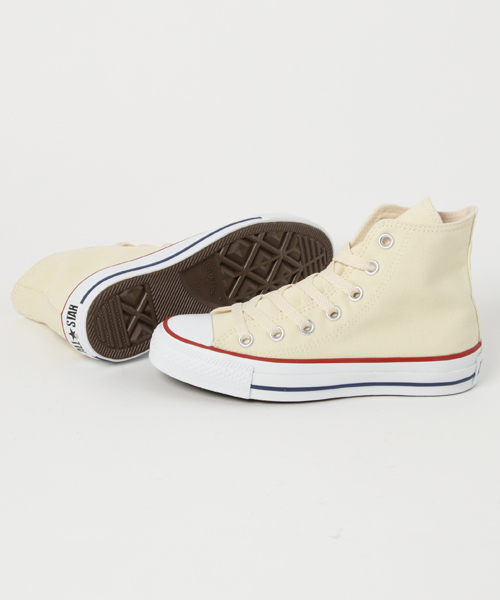 CONVERSE(コンバース)の「CONVERSE コンバース オール スター ハイ / ALL STAR HI 32060180(スニーカー・レディース・キナリ・22.0cm/25.5cm/24.5cm/22.5cm/23.5cm/26.5cm/23.0cm/25.0cm/26.0cm/27.0cm/24.0cm/28.0cm/27.5cm/28.5cm/29.0cm)」の2枚目の写真