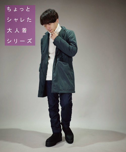 rovtski(ロフトスキー)の「rovtski LIMONTA チェスターコート/8O17042501(チェスターコート・メンズ・ベージュ/ブラック/ネイビー・LARGE/MEDIUM)」の13枚目の写真