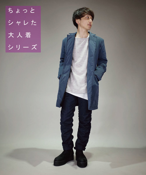 rovtski(ロフトスキー)の「rovtski LIMONTA チェスターコート/8O17042501(チェスターコート・メンズ・ベージュ/ブラック/ネイビー・LARGE/MEDIUM)」の11枚目の写真