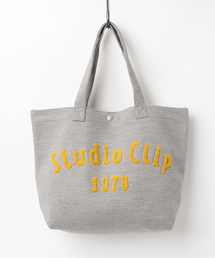 studio CLIP | 刺繍ロゴトートバッグL(トートバッグ)