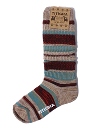 チチカカ | ミックスボーダー ルーズ靴下(ソックス/靴下)