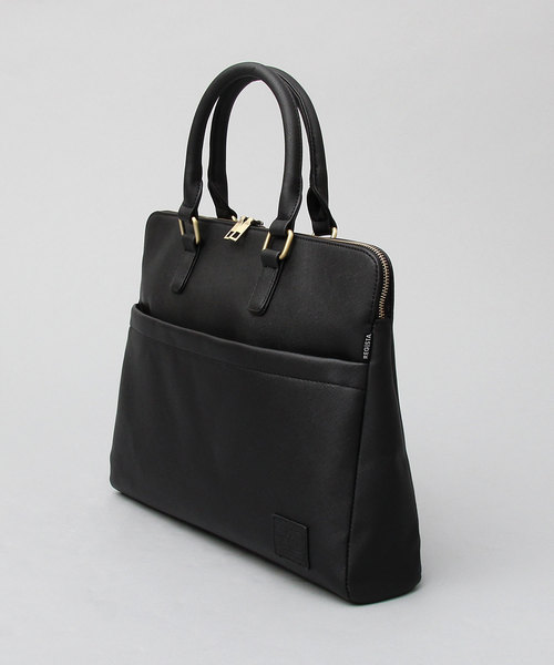 REGiSTA（レジスタ）の「選べる3素材 薄マチ ビジネス対応 ブリーフケース（スムース・サフィアーノ・杢調PVC）（ビジネスバッグ・メンズ・ブラック/ダークブラウン/キャメル/ブラック系その他/ブラウン系その他/グレー/ネイビー/ブラック系その他2/グレー系その他2・FREE）」の19枚目の写真