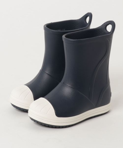 crocs（クロックス）の「CROCSﾚｲﾝﾌﾞｰﾂ（レインシューズ・キッズ・ネイビー/ピンク/イエロー・20/15.5/16.5/17.5/18.5/21/19.5）」の2枚目の写真