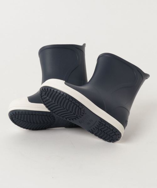 crocs（クロックス）の「CROCSﾚｲﾝﾌﾞｰﾂ（レインシューズ・キッズ・ネイビー/ピンク/イエロー・20/15.5/16.5/17.5/18.5/21/19.5）」の4枚目の写真