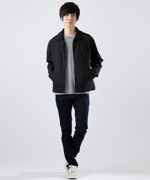 スウィングトップ/ジップブルゾン(ストレッチT/R) MONO-MART│MONO