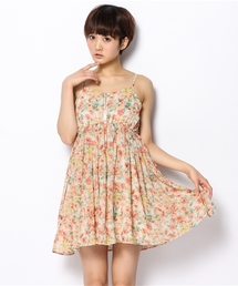 one after another NICE CLAUP | 花柄シフォンワンピ(ワンピース)