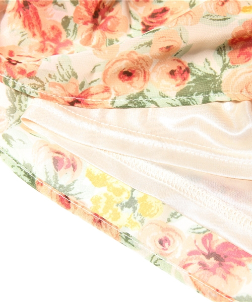 one after another NICE CLAUP（ワンアフターアナザーナイスクラップ）の「花柄シフォンワンピ（ワンピース・レディース・ピンク/オレンジ/ブルー・FREE）」の7枚目の写真