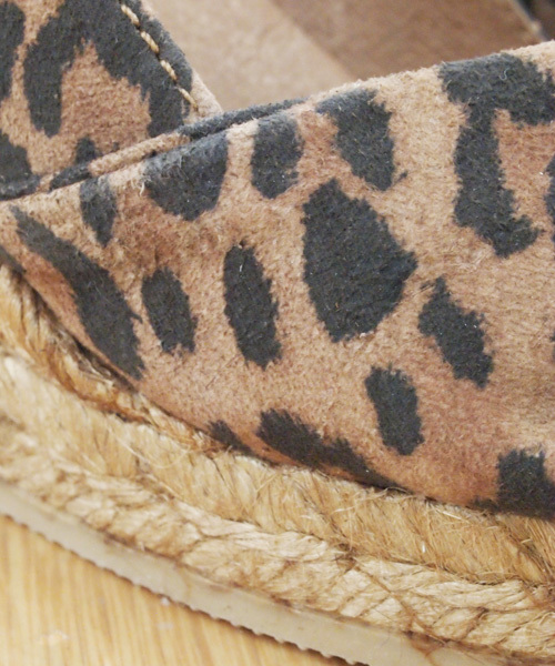 BEAUTY&YOUTH UNITED ARROWS（ビューティーアンドユースユナイテッドアローズ）の「BYTF ∵Gaimo クロスウェッジソールレオパードサンダル ◆（サンダル・レディース・レオパード・35/36/37/38）」の7枚目の写真