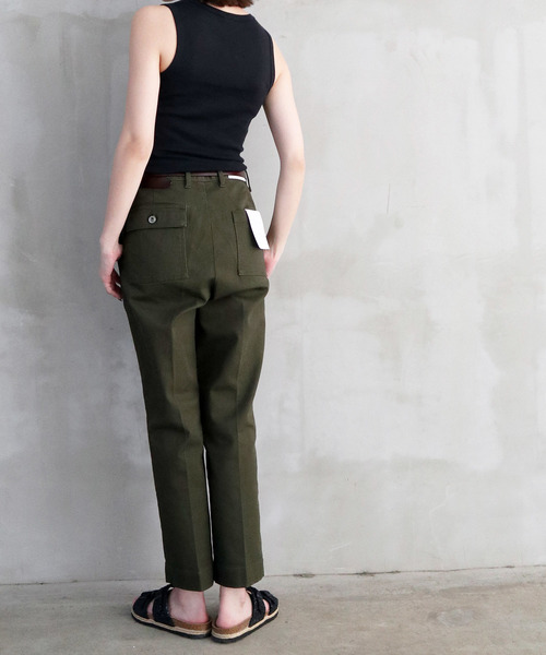 MILLER（ミラー）の「・Robert P. Miller / ロバート・ピー・ミラー リブタンクトップ ノースリーブ 808C　DRE（タンクトップ・レディース・ホワイト/ブラック/ネイビー/グレー/ブラック系その他/ダークネイビー/ホワイト×ブラック/ネイビー×ホワイト・FREE）」の13枚目の写真