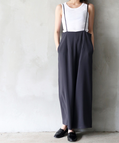 MILLER（ミラー）の「・Robert P. Miller / ロバート・ピー・ミラー リブタンクトップ ノースリーブ 808C　DRE（タンクトップ・レディース・ホワイト/ブラック/ネイビー/グレー/ブラック系その他/ダークネイビー/ホワイト×ブラック/ネイビー×ホワイト・FREE）」の12枚目の写真