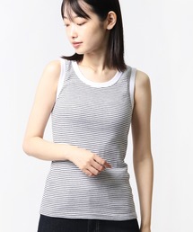 ・Robert P. Miller / ロバート・ピー・ミラー リブタンクトップ ノースリーブ 808C　DRE