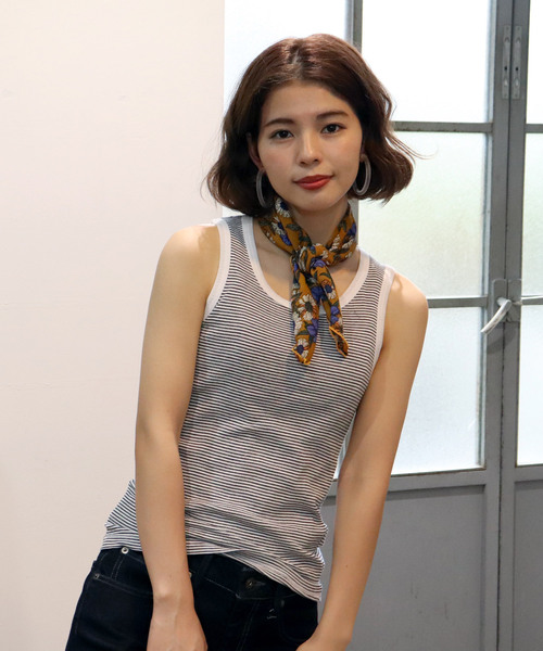 m様　PLリブタンクOP38 Fire Design Stretch Tanktop - D.Grey – LÝFT