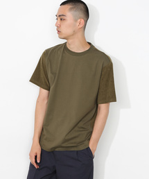 パイル天竺切替Tシャツ