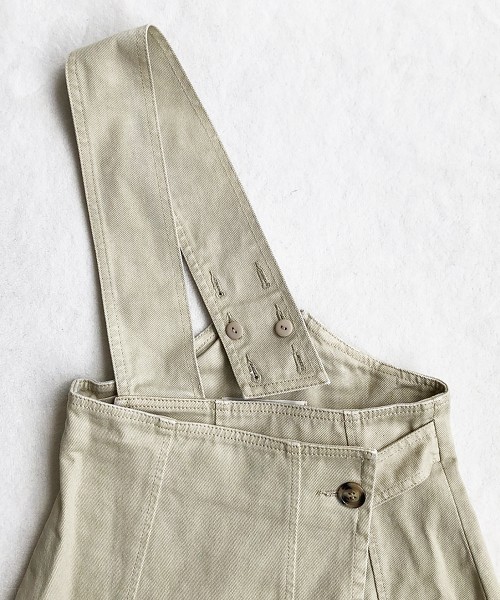 TODAYFUL（トゥデイフル）の「ワンショルダータックワンピース（ワンピース・レディース・ブラック/ベージュ・36inch/38inch）」の13枚目の写真