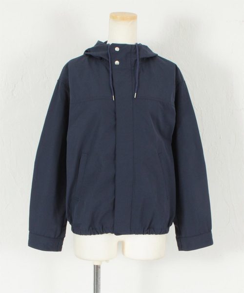 titivate（ティティベイト）の「ｺﾝﾊﾟｸﾄﾏｳﾝﾃﾝﾌﾞﾙｿﾞﾝ（ブルゾン・レディース・ブラック/ベージュ/ネイビー/カーキ・M/L）」の8枚目の写真
