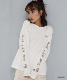 Disney | 【Ladies】ドナルドダック・デイジーダック/Big Tシャツ(Tシャツ/カットソー)