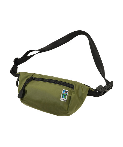 MEI（メイ）の「【MEI】ミニマムウエストバック（ボディバッグ/ウエストポーチ・メンズ・ブラック/パープル/ネイビー/オリーブ/イエロー/グリーン/レッド・FREE）」の3枚目の写真