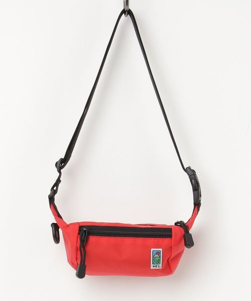 MEI（メイ）の「【MEI】ミニマムウエストバック（ボディバッグ/ウエストポーチ・メンズ・ブラック/パープル/ネイビー/オリーブ/イエロー/グリーン/レッド・FREE）」の7枚目の写真