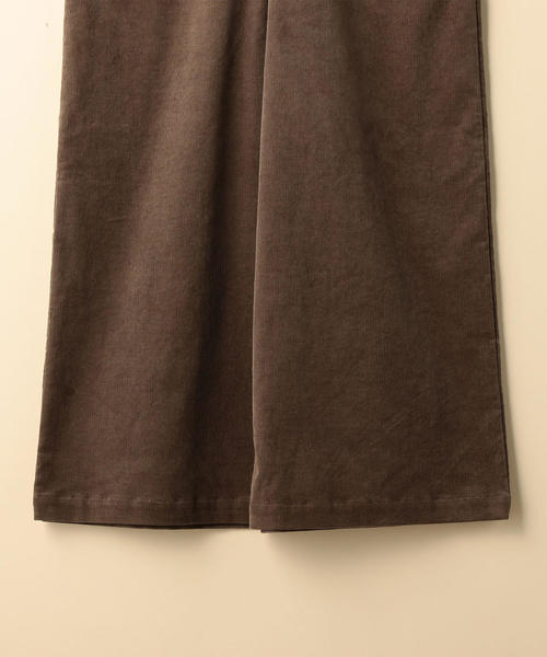 coen（コーエン）の「コーデュロイオールインワン（サロペット/オーバーオール・レディース・ダークグレー/ベージュ・MEDIUM/LARGE）」の8枚目の写真