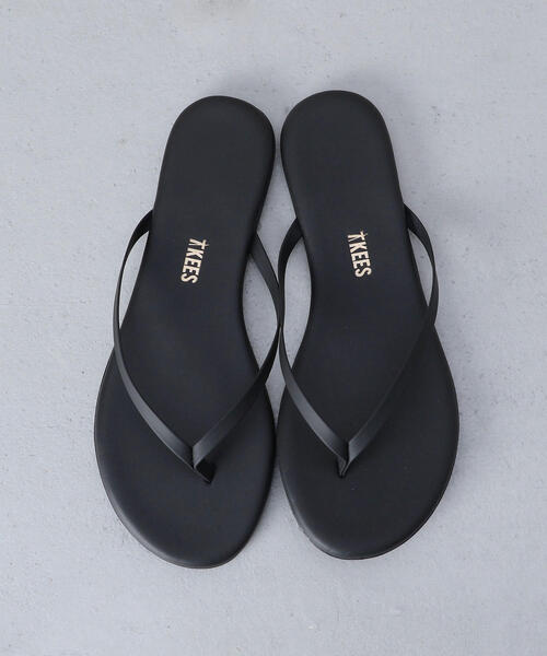 TKEES（ティキーズ）の「＜TKEES＞TONG SANDALS/サンダル（サンダル・レディース・ブラック/ブラウン/パープル・7/6/5/8）」の4枚目の写真