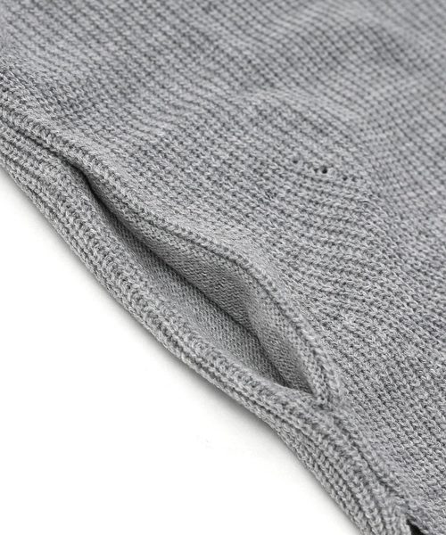 Ressaca（レサーカ）の「サイドスリット ニットべスト ポケット付き（ベスト・メンズ・ブラック/ベージュ/ネイビー/グレー/カーキ/インディゴブルー・M/L/XL）」の14枚目の写真