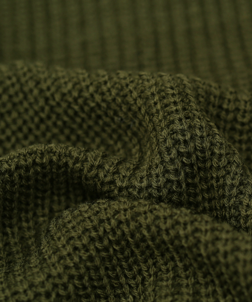 Ressaca（レサーカ）の「サイドスリット ニットべスト ポケット付き（ベスト・メンズ・ブラック/ベージュ/ネイビー/グレー/カーキ/インディゴブルー・M/L/XL）」の8枚目の写真