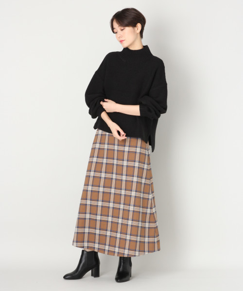 LOWRYS FARM(ローリーズファーム)の「5Gガータープルオーバー 817569(ニット/セーター・レディース・ブラック/カーキ/アイボリー/パープル・FREE)」の5枚目の写真