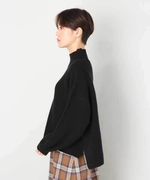 LOWRYS FARM(ローリーズファーム)の「5Gガータープルオーバー 817569(ニット/セーター・レディース・ブラック/カーキ/アイボリー/パープル・FREE)」の6枚目の写真