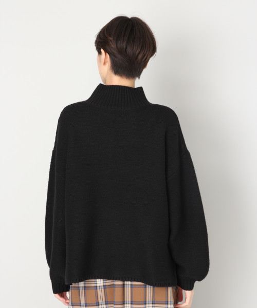 LOWRYS FARM(ローリーズファーム)の「5Gガータープルオーバー 817569(ニット/セーター・レディース・ブラック/カーキ/アイボリー/パープル・FREE)」の7枚目の写真