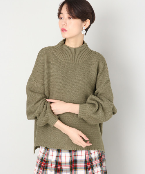 LOWRYS FARM(ローリーズファーム)の「5Gガータープルオーバー 817569(ニット/セーター・レディース・ブラック/カーキ/アイボリー/パープル・FREE)」の14枚目の写真