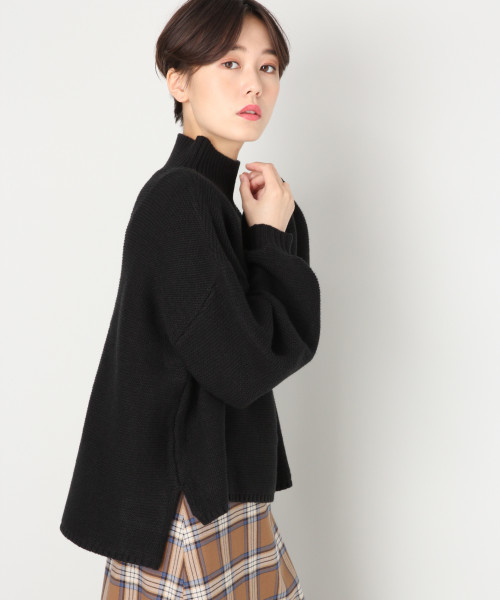 LOWRYS FARM(ローリーズファーム)の「5Gガータープルオーバー 817569(ニット/セーター・レディース・ブラック/カーキ/アイボリー/パープル・FREE)」の17枚目の写真