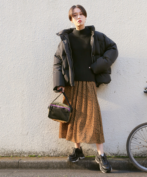 LOWRYS FARM(ローリーズファーム)の「5Gガータープルオーバー 817569(ニット/セーター・レディース・ブラック/カーキ/アイボリー/パープル・FREE)」の18枚目の写真