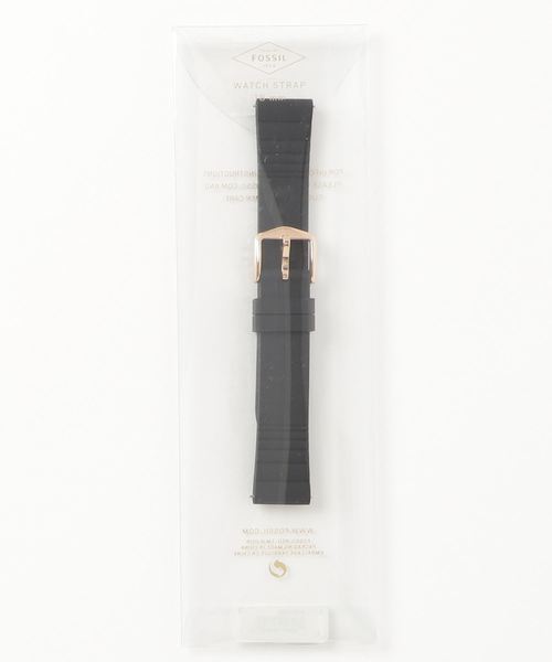 FOSSIL（フォッシル）の「フォッシル 腕時計ベルト レディース  シリコン S181369（アナログ腕時計・レディース・ブラック・FREE）」の2枚目の写真