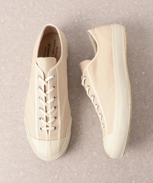 MoonStar（ムーンスター）の「別注 ［ムーンスター］SC★MOONSTAR GYM CLSC GL スニーカー（26cm～27.5cm）（スニーカー・メンズ・ベージュ/ネイビー・27.5cm/27cm/26cm/26.5cm）」の5枚目の写真