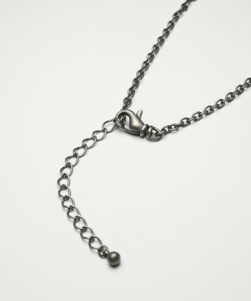 JAM HOME MADE（ジャムホームメイド）の「ピース コイン ネックレス メンズ レディース（ネックレス・メンズ・シルバー/アンティークゴールド/ガンメタ・ONE SIZE）」の10枚目の写真