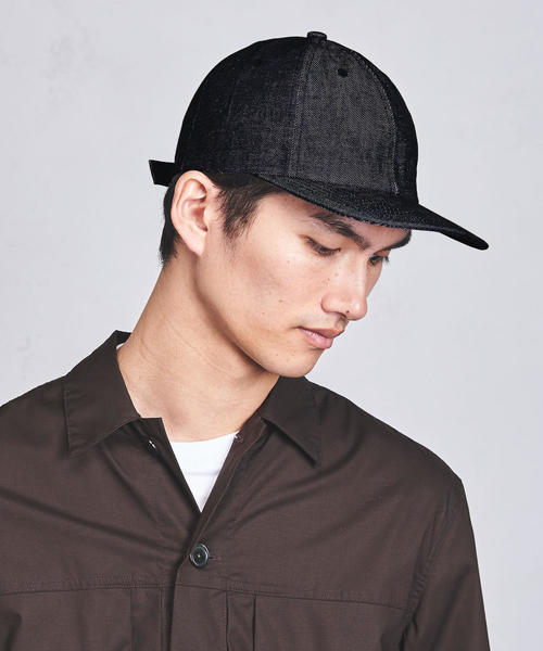 KIJIMA TAKAYUKI(キジマ タカユキ)の「<KIJIMA TAKAYUKI(キジマ タカユキ)>D KIJIMA ID CAP(キャップ・メンズ・ネイビー・FREE)」の4枚目の写真