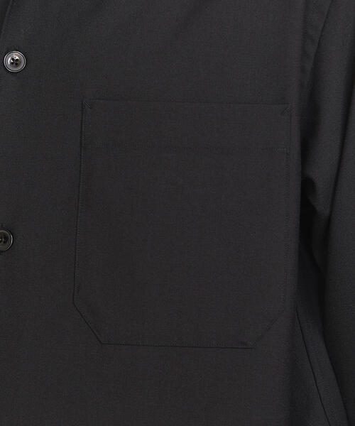 BEAUTY&YOUTH UNITED ARROWS(ビューティーアンドユースユナイテッドアローズ)の「BY TR オープンカラー ワイドフォルム シャツ(シャツ/ブラウス・メンズ・ライトグレー/ライム/ブラック・X-LARGE/LARGE/SMALL/MEDIUM)」の11枚目の写真