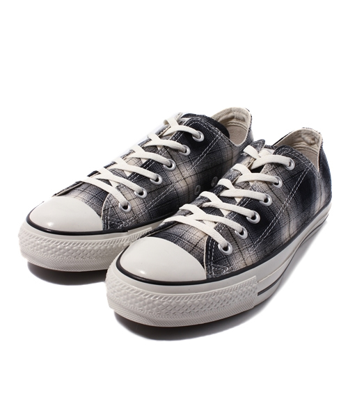 CONVERSE(コンバース)の「ALL STAR OMBRE-CHECK OX/オールスター オンブレチェック OX(スニーカー・メンズ・ブラック/レッド・4/9/8/6/8.5/3/11.5/9.5/10.5/6.5/5/3.5/7/4.5/5.5/7.5)」の1枚目の写真