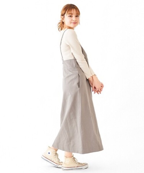 flower（フラワー）の「シェルエプロンワンピース（ワンピース・レディース・アイボリー/ブラウン・FREE）」の16枚目の写真