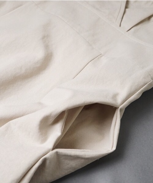 flower（フラワー）の「シェルエプロンワンピース（ワンピース・レディース・アイボリー/ブラウン・FREE）」の12枚目の写真