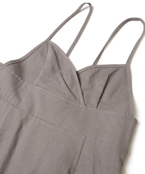 flower（フラワー）の「シェルエプロンワンピース（ワンピース・レディース・アイボリー/ブラウン・FREE）」の9枚目の写真