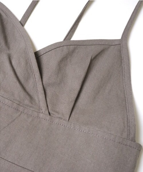 flower（フラワー）の「シェルエプロンワンピース（ワンピース・レディース・アイボリー/ブラウン・FREE）」の8枚目の写真