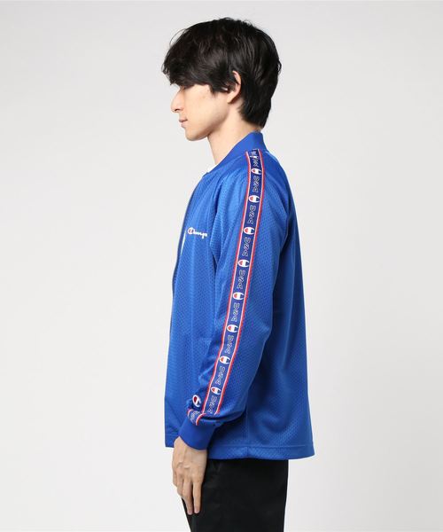 Champion(チャンピオン)の「【Champion/チャンピオン】メンズ フルジップジャケット アクションスタイル(ブルゾン・メンズ・ブラック/ブルー/ホワイト・LARGE/SMALL/MEDIUM/X-LARGE)」の4枚目の写真