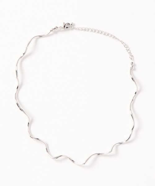 apres jour（アプレジュール）の「【apres jour×ARIAZ】うねうねチョーカー（ネックレス・レディース・ゴールド/ピンク系その他/シルバー・FREE）」の10枚目の写真