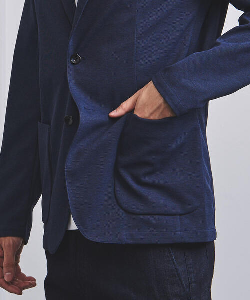 UNITED ARROWS（ユナイテッドアローズ）の「<UNITED ARROWS> パナマ ジャージー ジャケット（テーラードジャケット・メンズ・ブラック/ベージュ/ネイビー・SMALL/MEDIUM/LARGE/X-LARGE）」の11枚目の写真