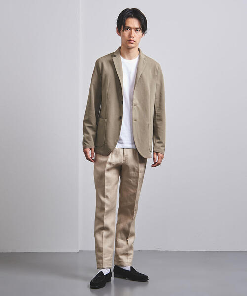 UNITED ARROWS（ユナイテッドアローズ）の「<UNITED ARROWS> パナマ ジャージー ジャケット（テーラードジャケット・メンズ・ブラック/ベージュ/ネイビー・SMALL/MEDIUM/LARGE/X-LARGE）」の9枚目の写真